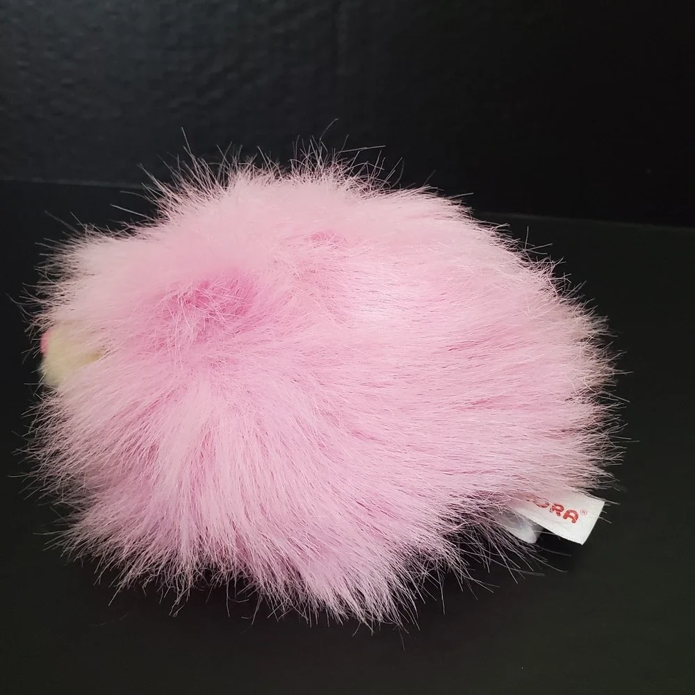 Aurora Flopsie Pink Hedgehog,  Lavender Purple Stegosaurus Dinosaur‎ Plush Lot